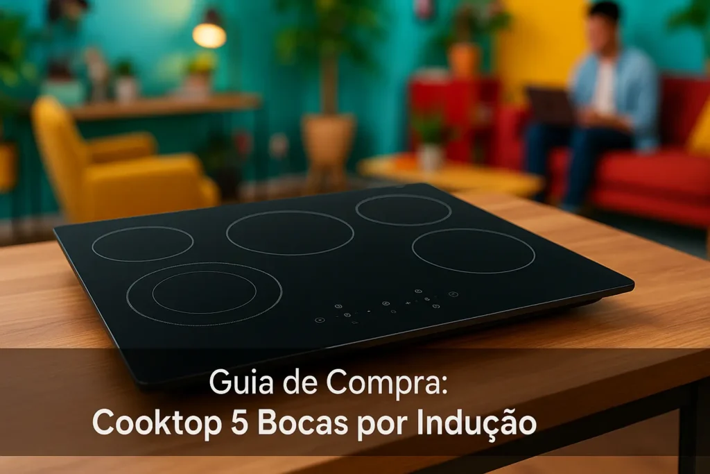 Guia de Compra: 5 Melhores Cooktops 5 Bocas por Indução com Estoque no Brasil