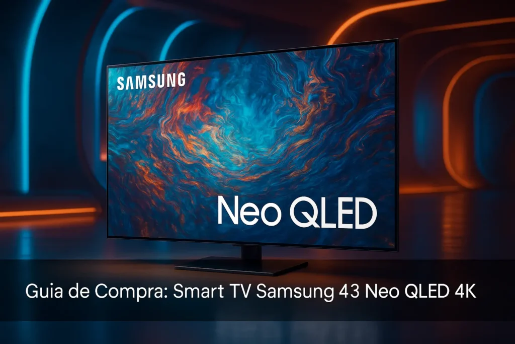 5 Melhores Smart TVs Samsung 43" Neo QLED 4K em 2025