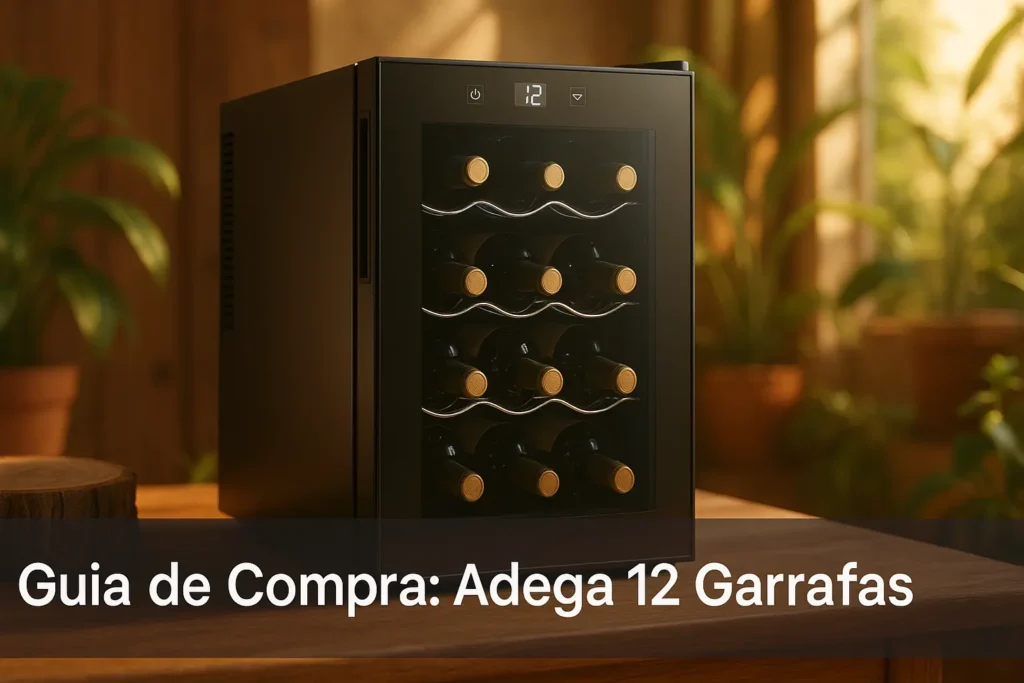 5 Melhores Adegas 12 Garrafas Testadas por Usuários