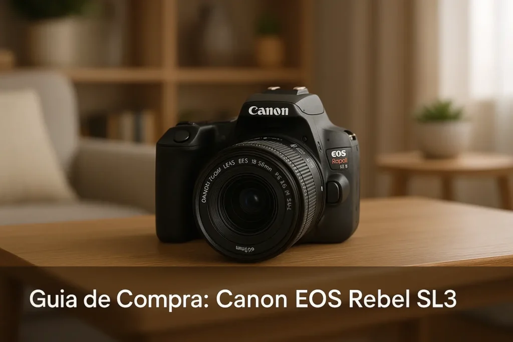 Guia de Compra: 5 Melhores Canon EOS Rebel SL3
