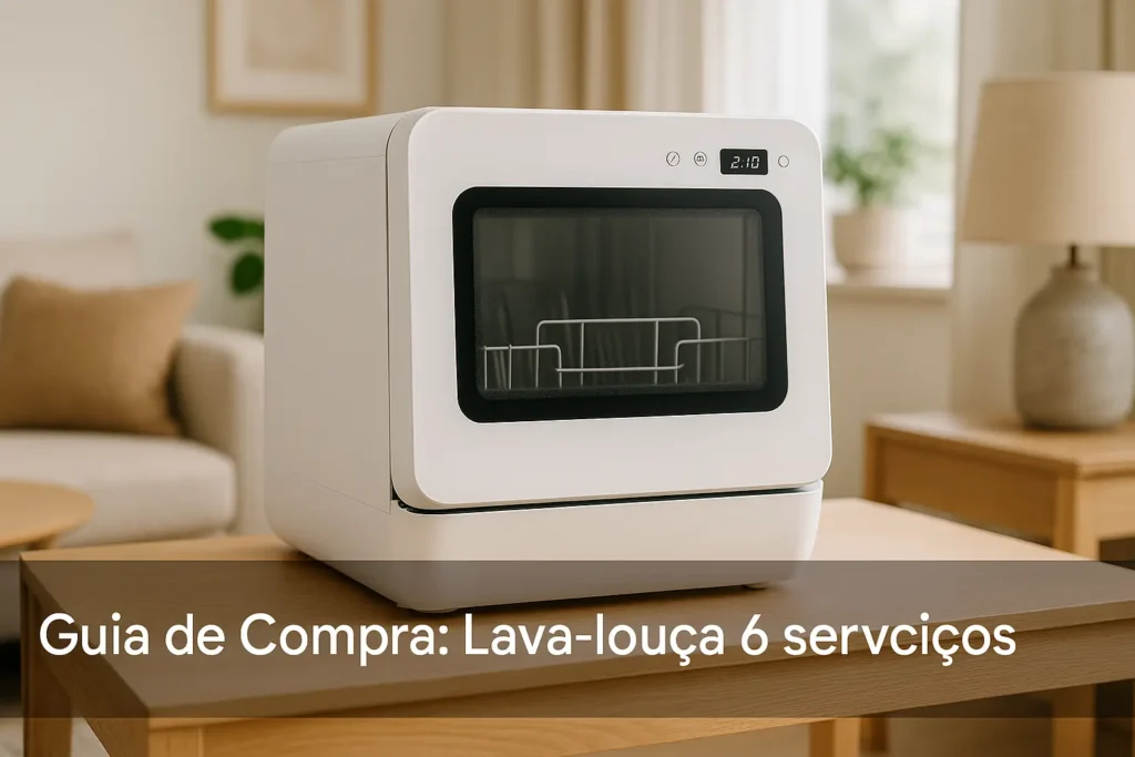 5 Melhores Lava Louça 6 Serviços Compactas e Eficientes