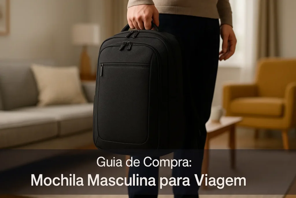5 Melhores Mochilas Masculinas para Viagem