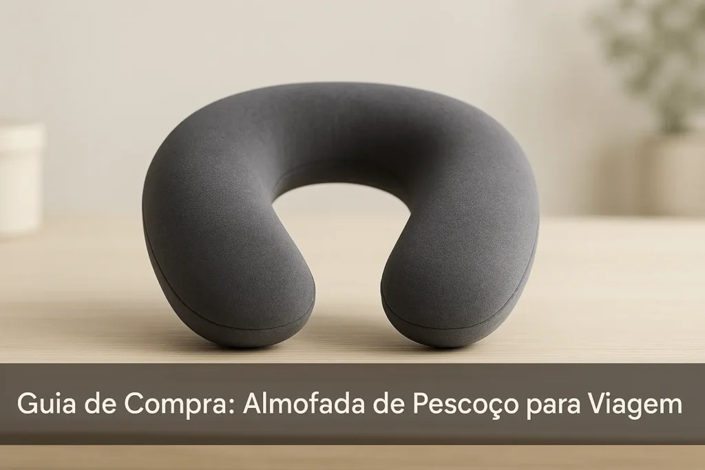5 Melhores Almofadas de Pescoço para Viagem