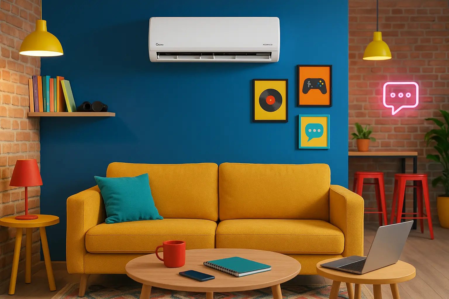 6 ar condicionado split Midea Inverter 18000 BTUs com garantia estendida e suporte VIP