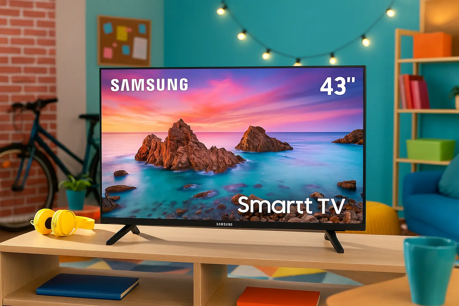 Qual comprar? 6 smart tv samsung 43 menor preço analisados em 2025