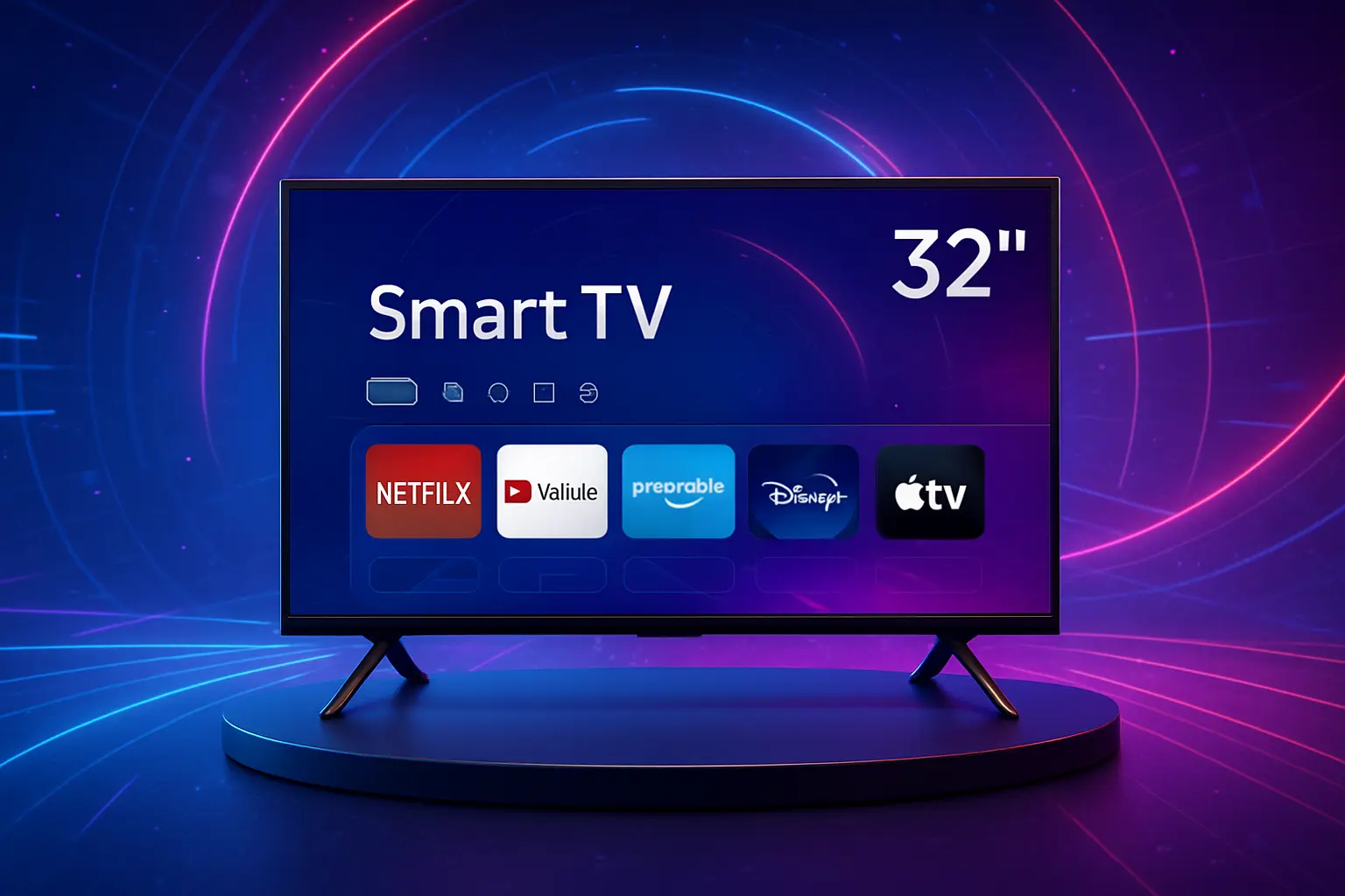 6 Smart TVs 32 polegadas: menor preço com desconto na Amazon