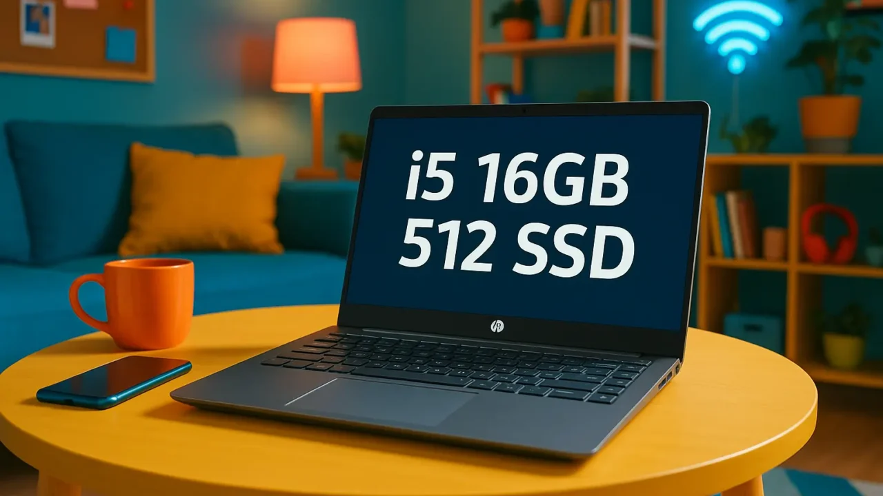 Precisa de notebook HP i5 16GB 512 SSD para trabalhar? Conheça 6 modelos ideais