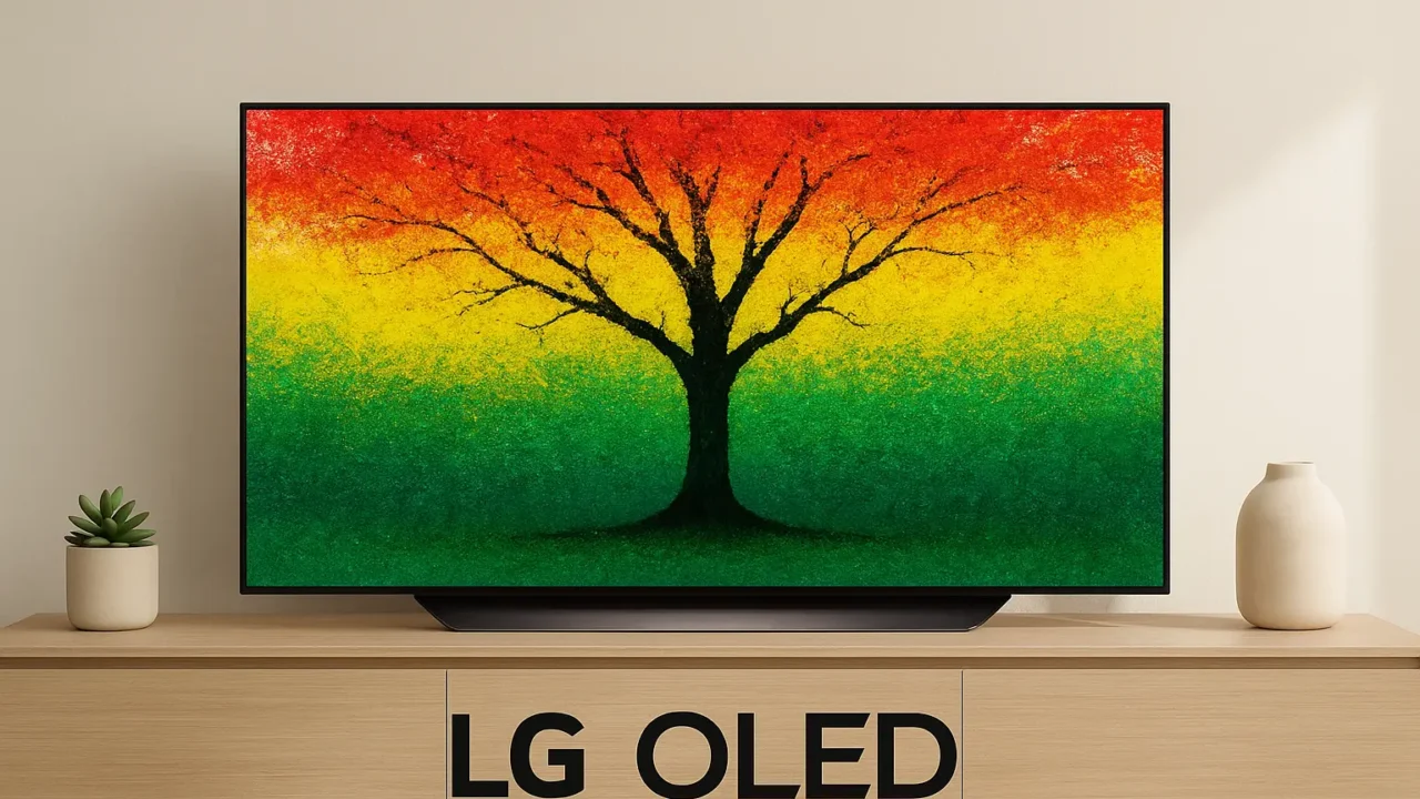 Melhor TV LG OLED C5 83 com brilho intenso e design slim
