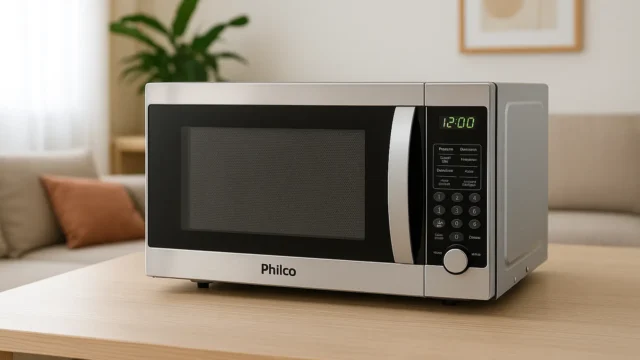 Garantia estendida: 3 micro-ondas Philco com suporte VIP