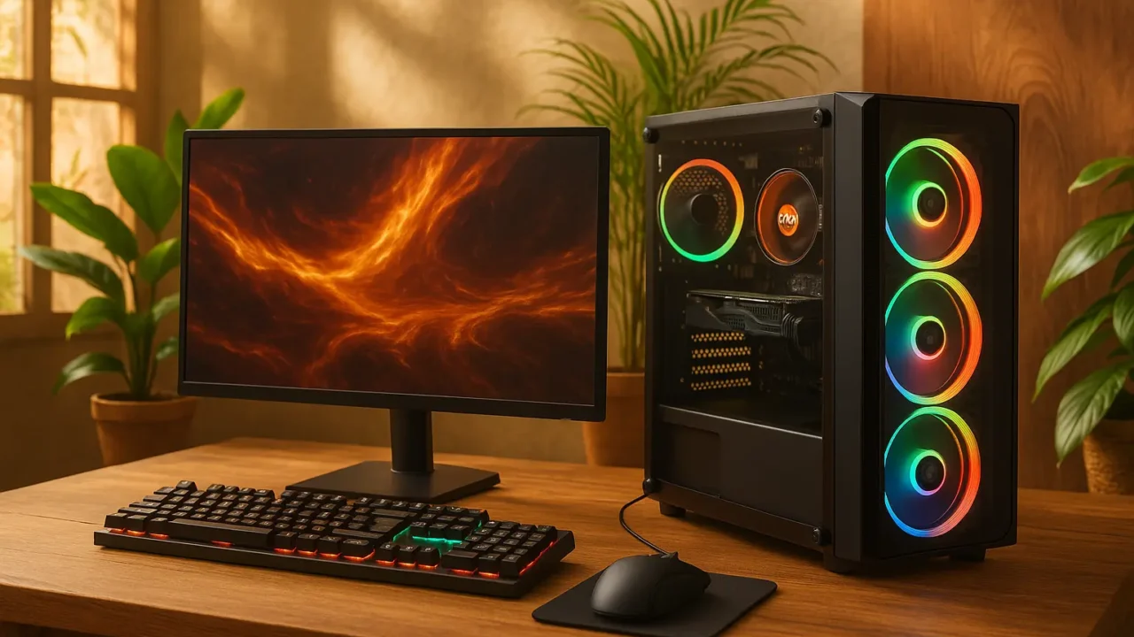 Tela infinita: 3 PCs Gamer completos com display premium