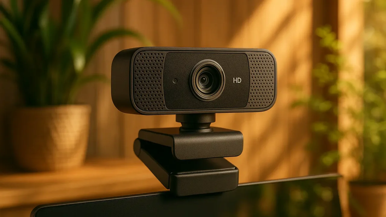 Tela infinita: 3 webcams Full HD com foco automático