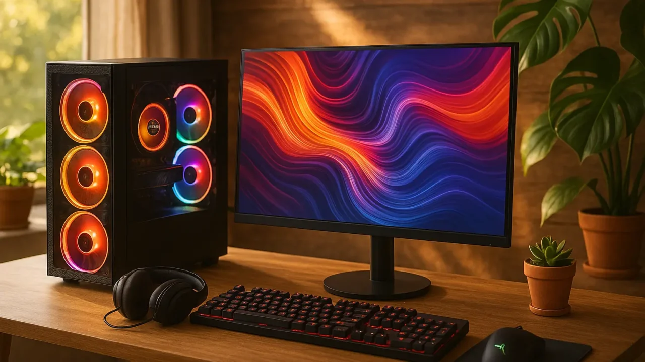 Melhor negócio: 3 PCs Gamer Ryzen 5 com monitor 100Hz em oferta