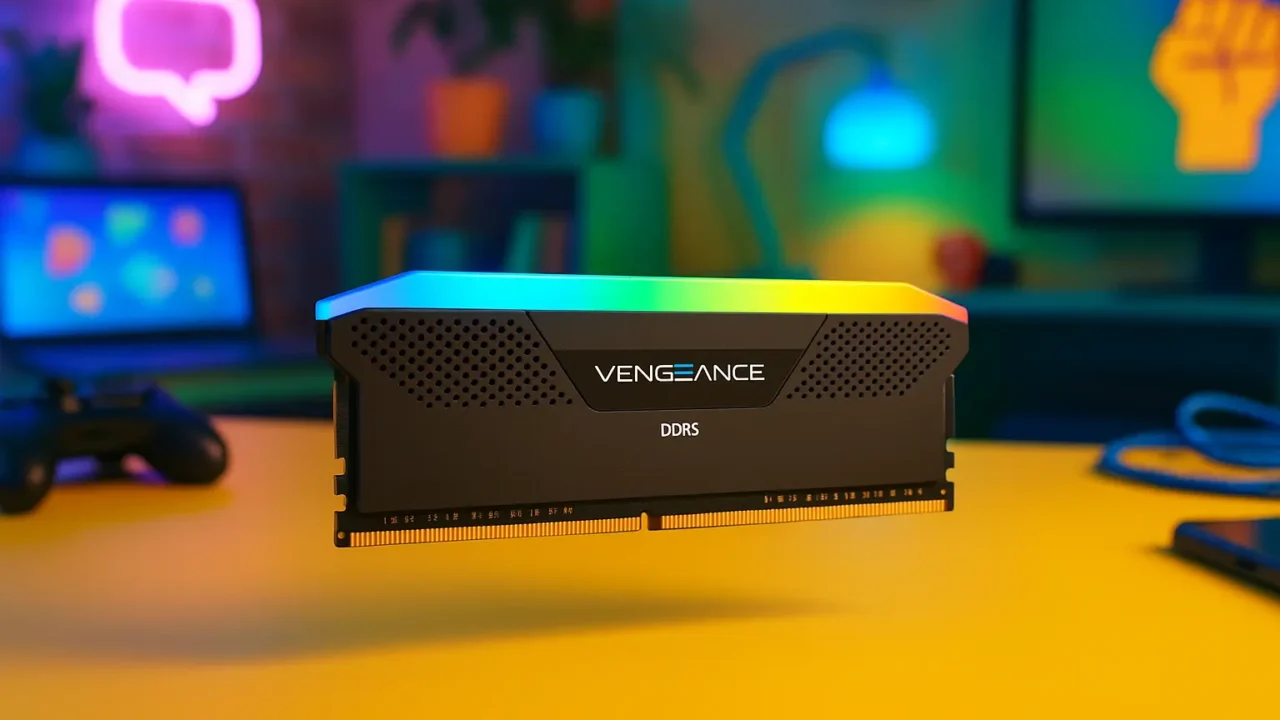 Melhor CORSAIR VENGEANCE RGB DDR5 custo-benefício