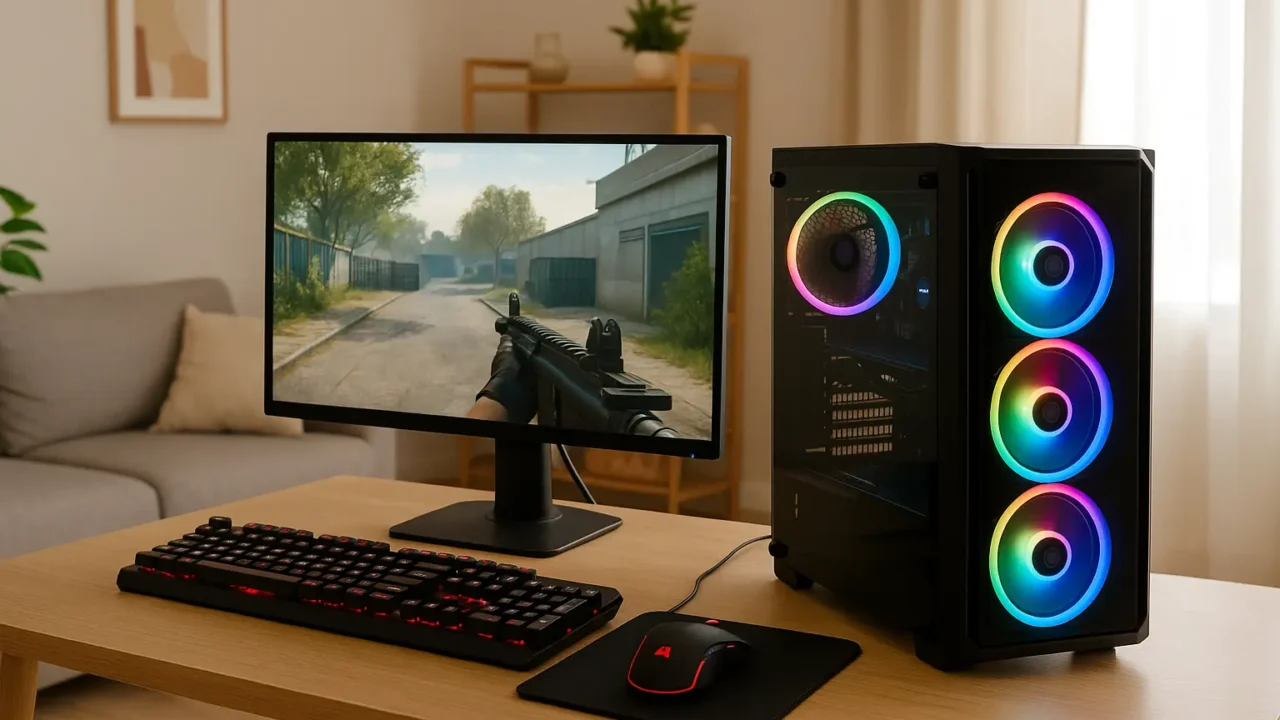 3 PCs Gamer completos com Ryzen 5 e 16GB para alto desempenho