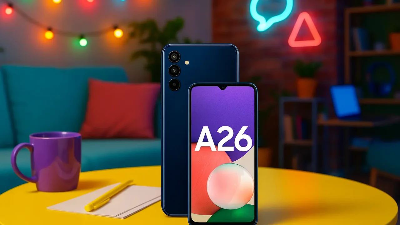 6 manuais do A26 Galaxy com design premium por preço justo em 2025