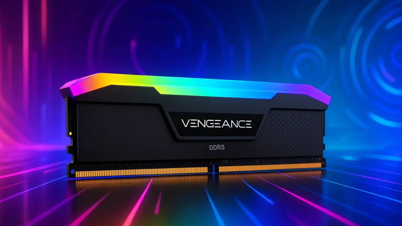 Promoção relâmpago: 3 memórias CORSAIR VENGEANCE RGB DDR5 até R$1.435 (válido 10/11/2025 09:45:36)