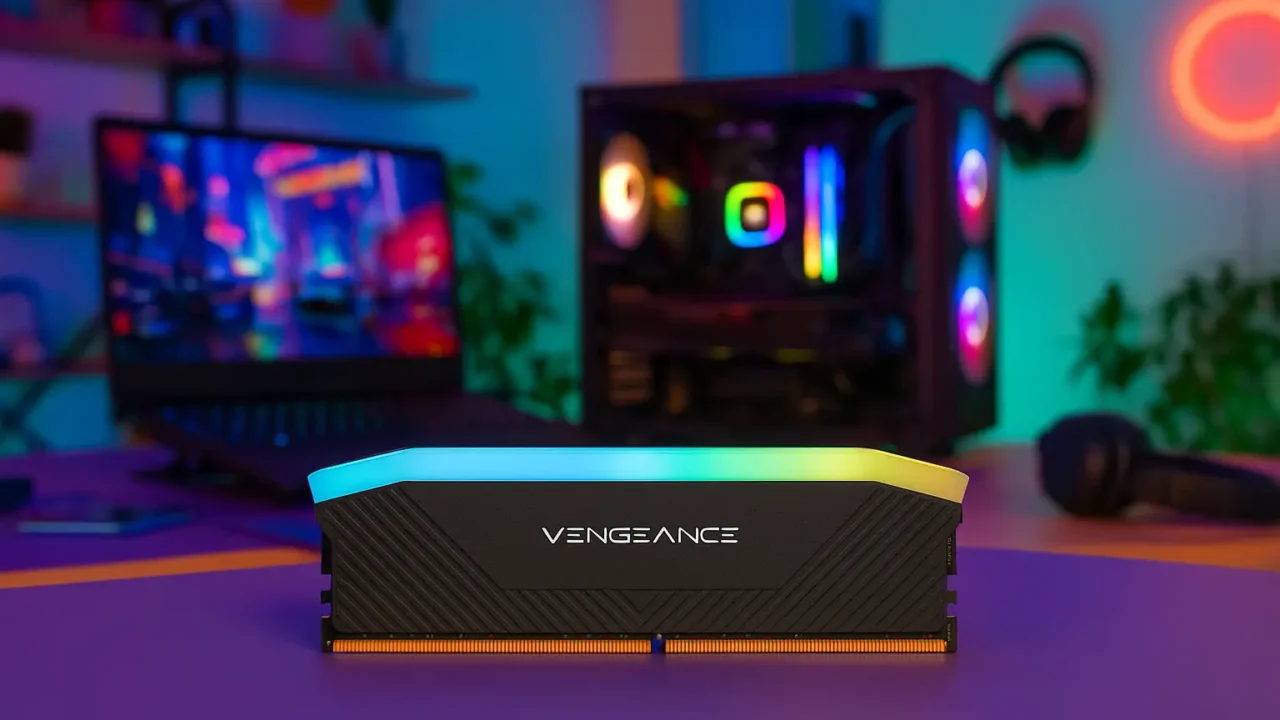 Compactos e poderosos: 3 memórias DDR5 CORSAIR VENGEANCE RGB de alto desempenho