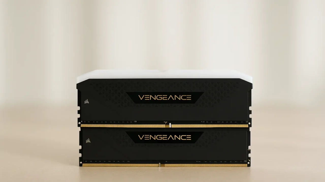 Autonomia top: 3 CORSAIR VENGEANCE RGB DDR5 com carregamento rápido