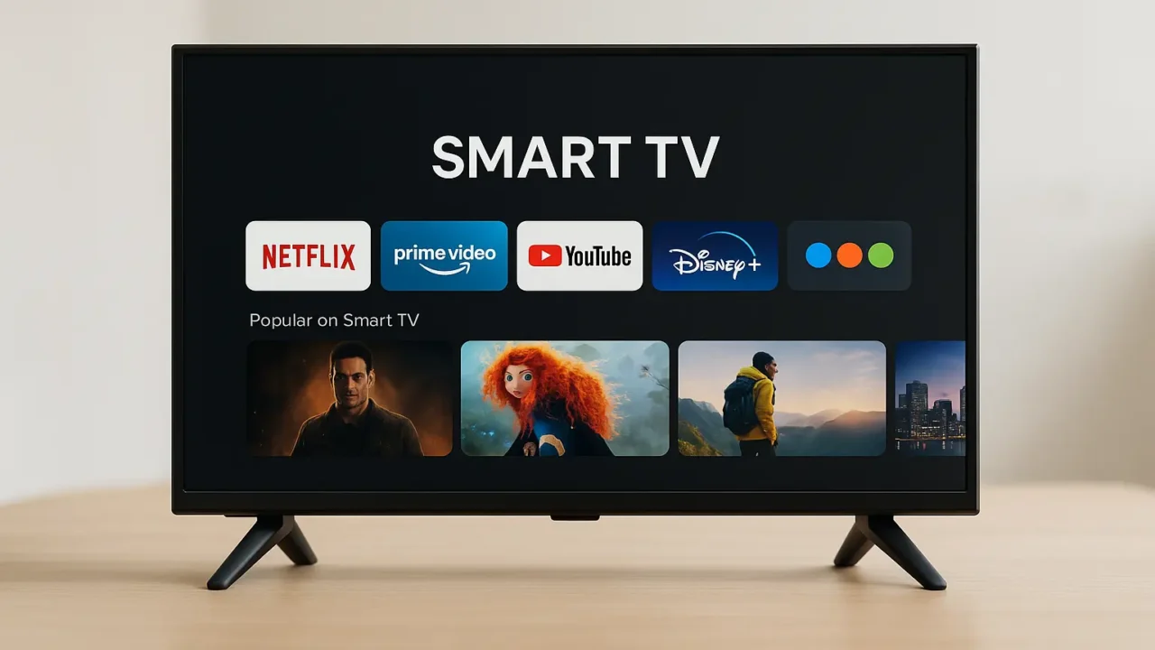 6 TV Smart 32" com desempenho turbinado para 2025