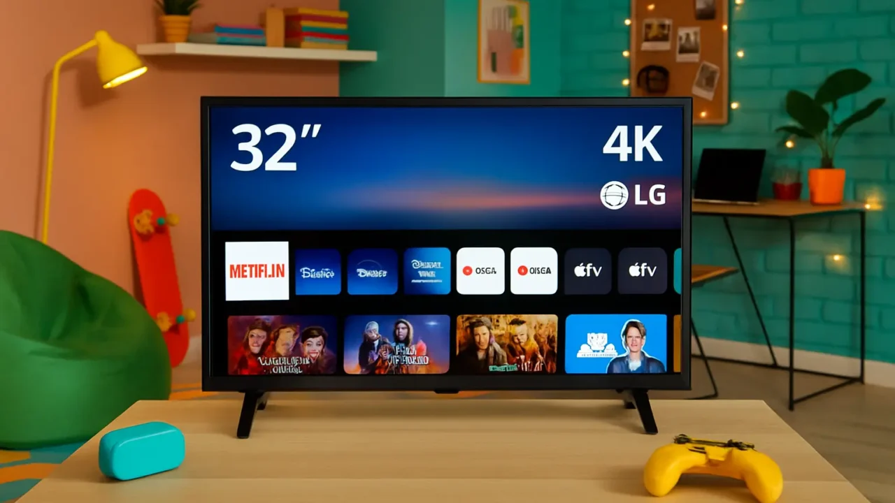 Descontos de até 45%: 6 smart TVs LG e Roku em oferta especial