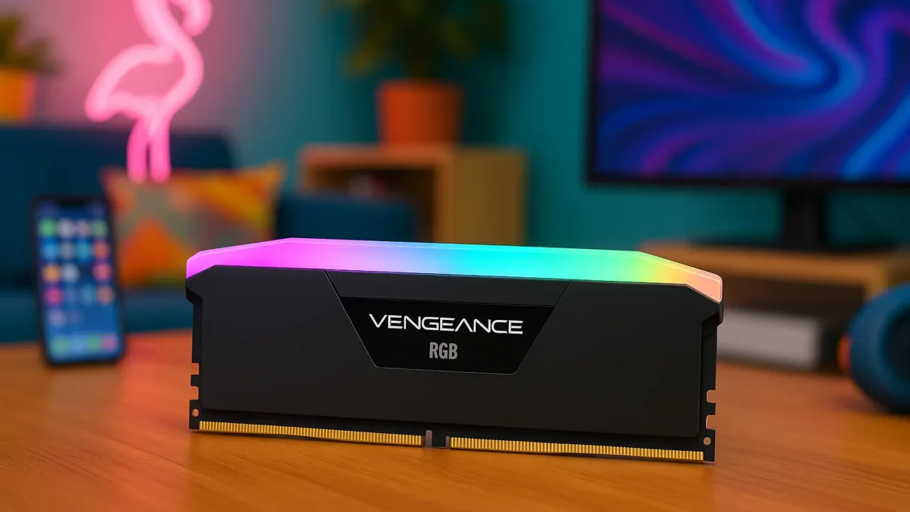 Melhor negócio: 3 CORSAIR VENGEANCE RGB DDR5 RAM 32GB em oferta