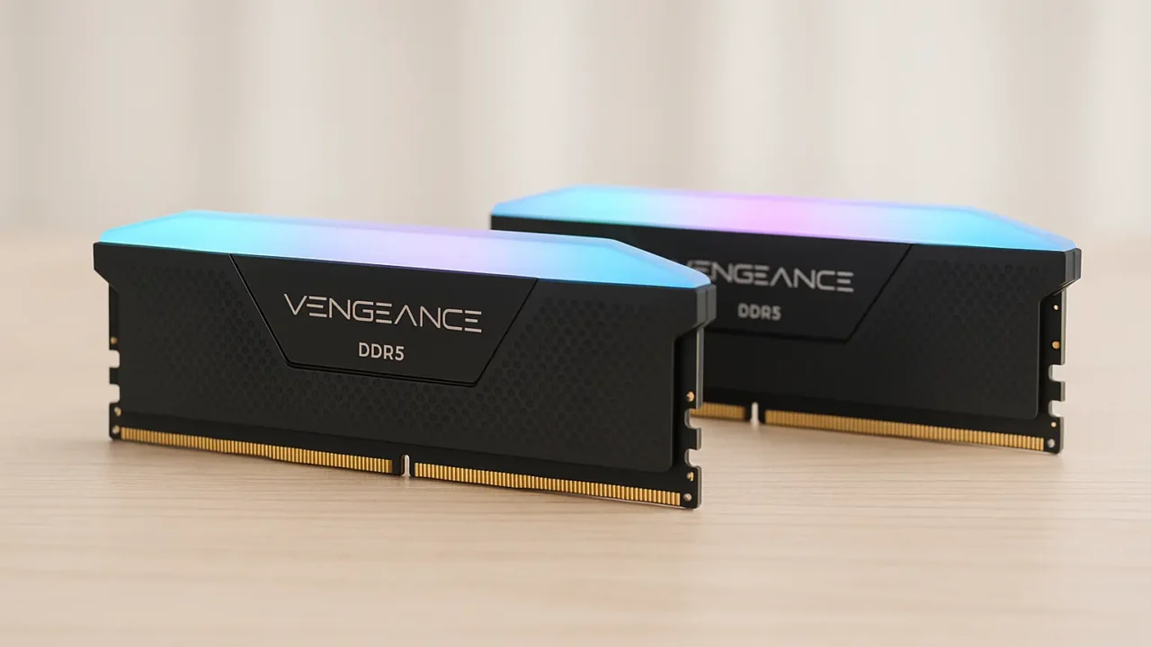 Melhor CORSAIR VENGEANCE RGB DDR5 RAM 32GB com alto desempenho