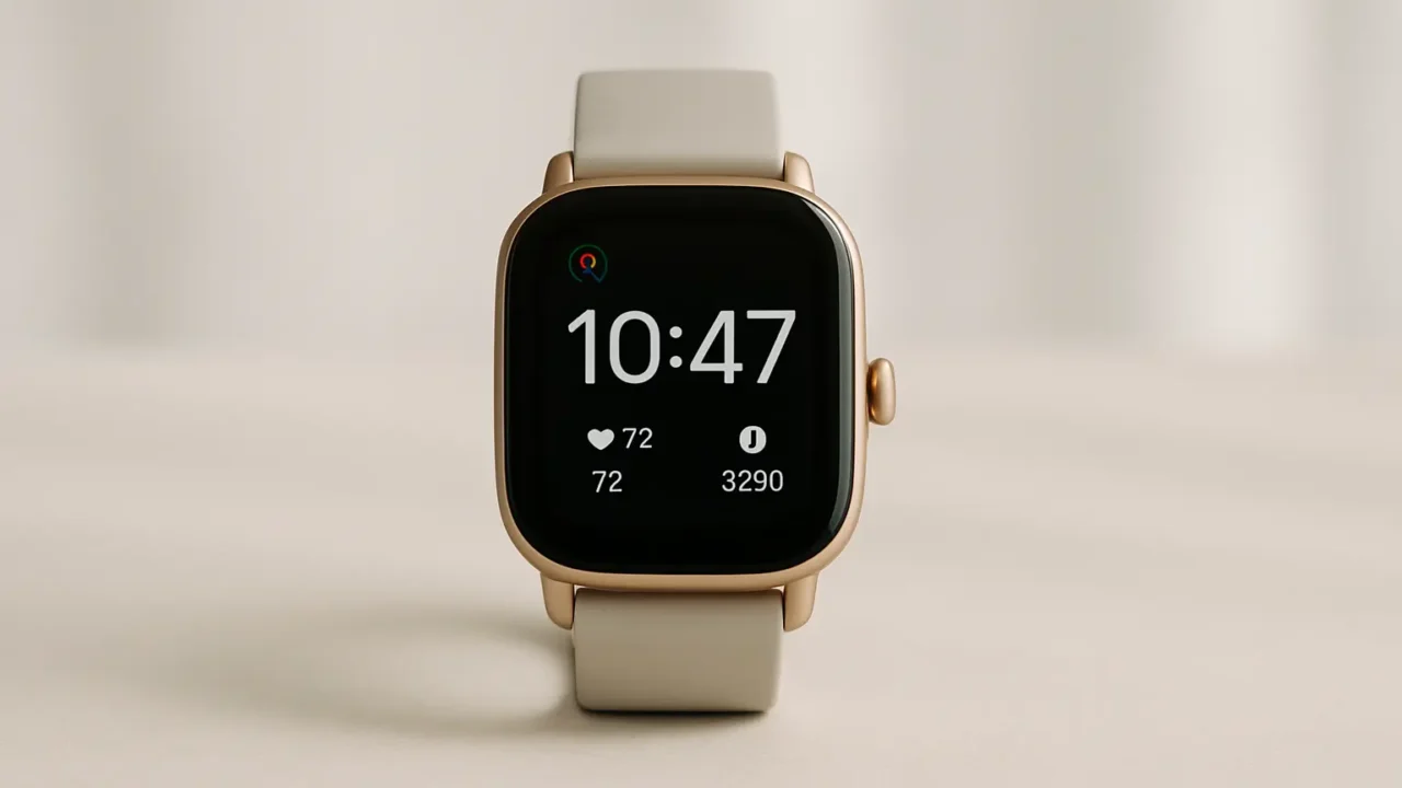 Melhor smartwatch Amazfit GTS 4 Mini New com acessórios