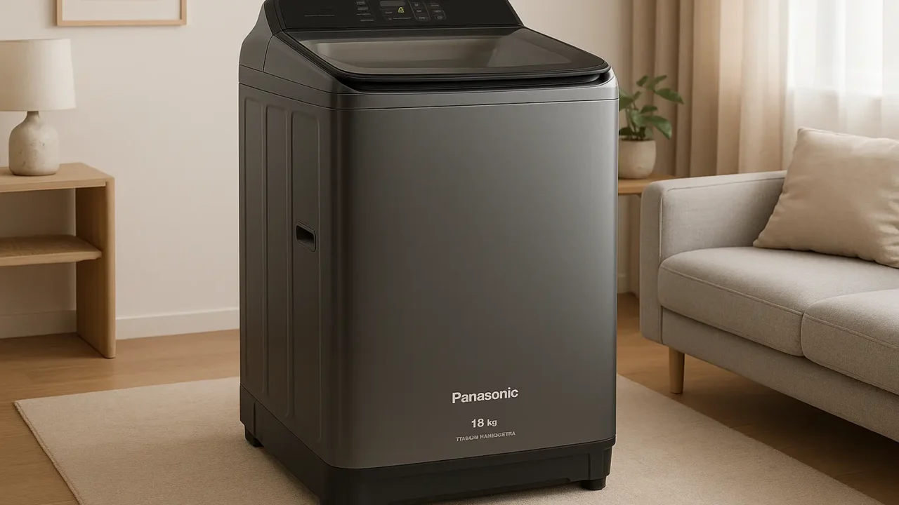 Tela infinita: 3 Panasonic com lavagem premium