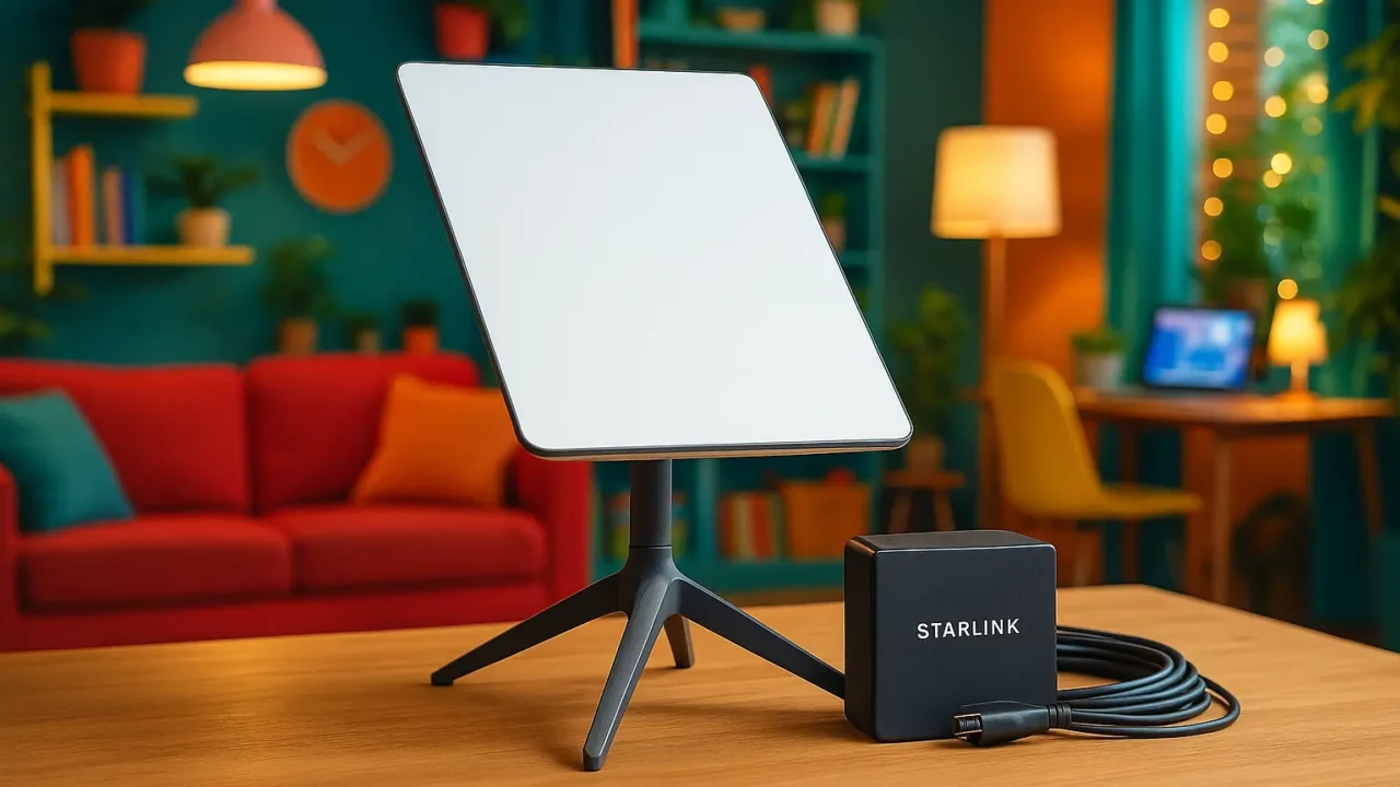 Garantia estendida: 3 Kit Mini Antena Starlink Internet via Satélite com suporte VIP