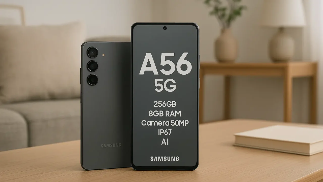 3 Melhores Smartphones Samsung Galaxy A56 5G Testados por Usuários Reais