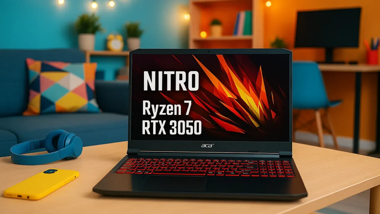 Notebook Acer Nitro 5 Ryzen 7 RTX 3050 em oferta: 6 melhores negócios de 2025