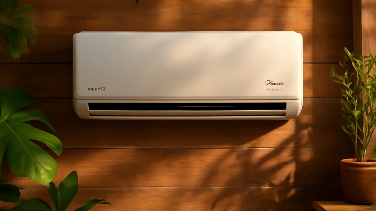 Fotografia noturna: 3 Ar Condicionado 12000 Btus Midea que brilham no escuro