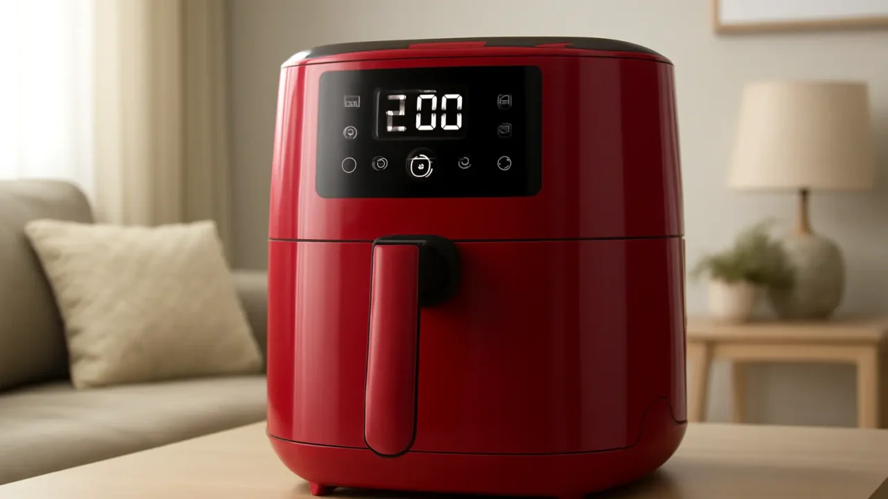 Menos de 200g: 3 Fritadeiras Sem Óleo Air Fryer Eos Chef Gourmet ultraleves