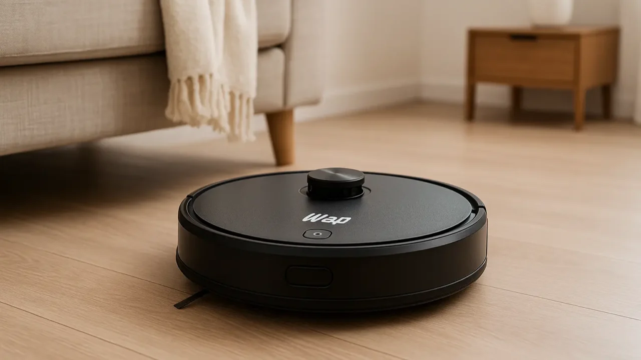 Guia rápido: 3 robôs aspiradores WAP com recursos avançados