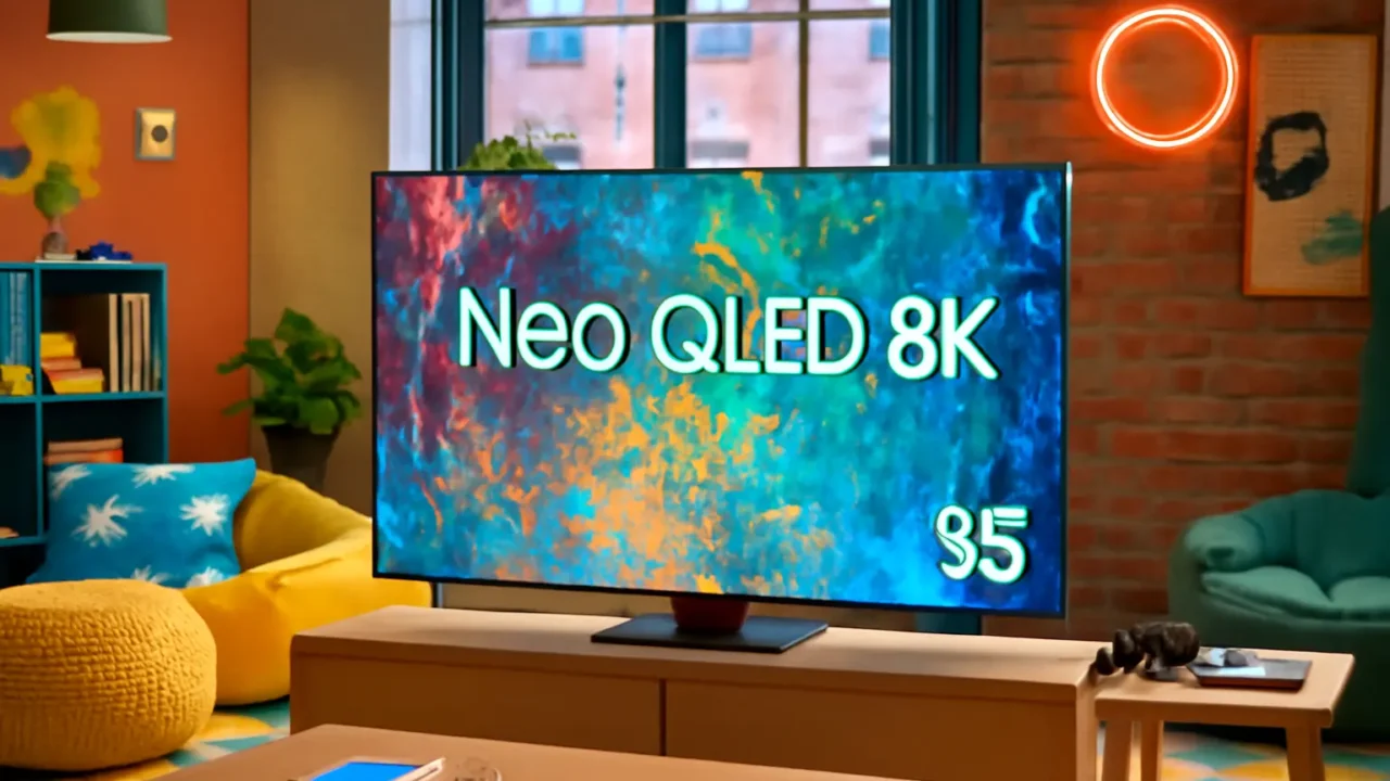 Smart TV NEO QLED 55" 8K barata com alta avaliação