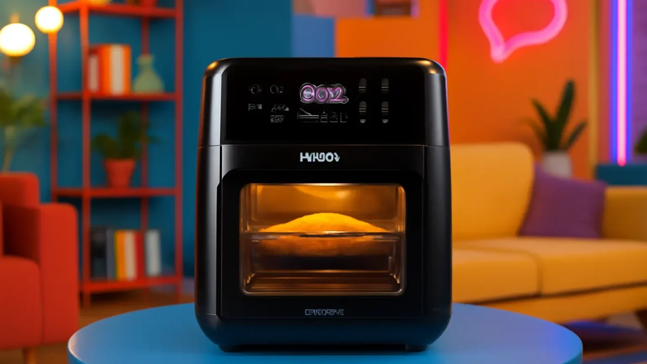 6 Air Fryer Oven com desempenho turbinado para 2025