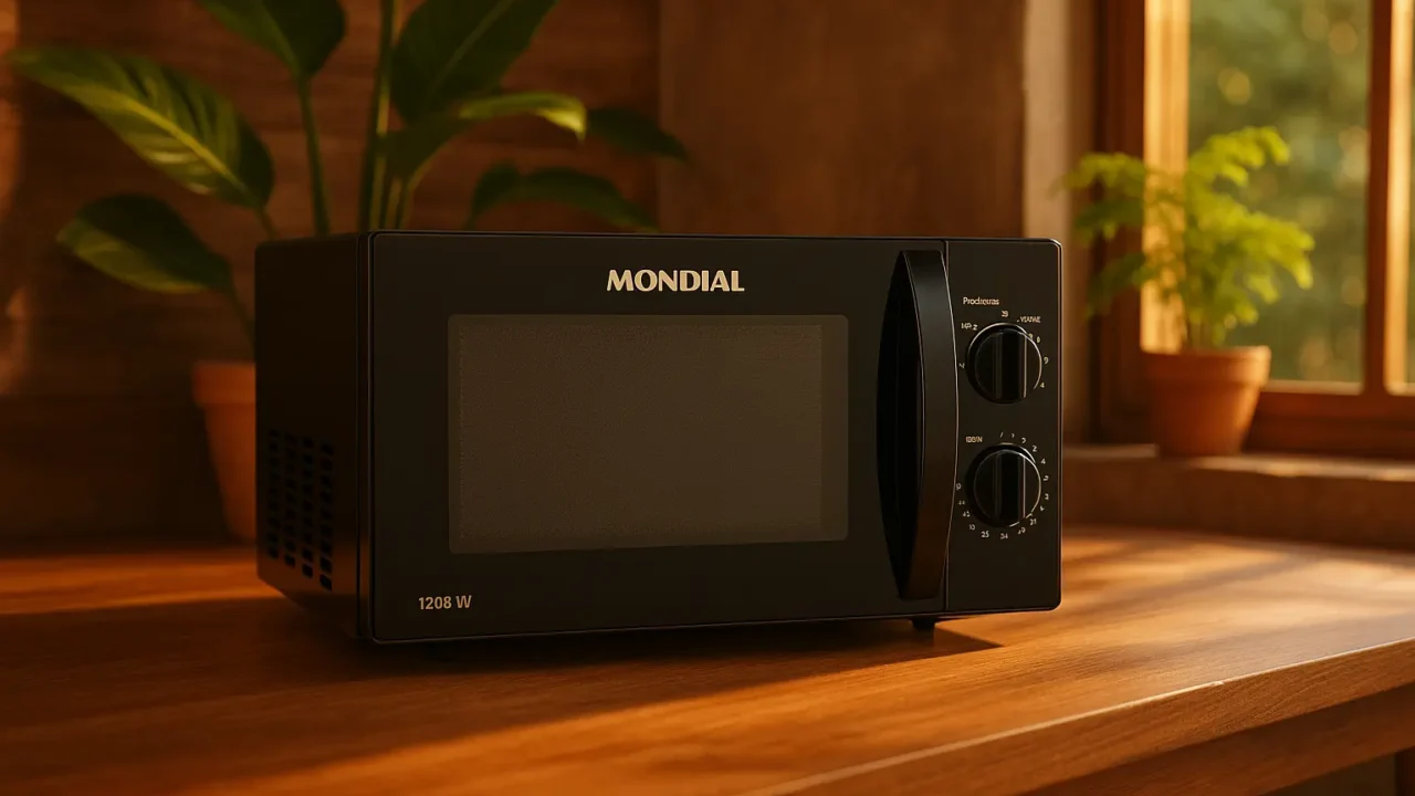 Desempenho turbinado: 3 micro-ondas Mondial que lideram em 2025