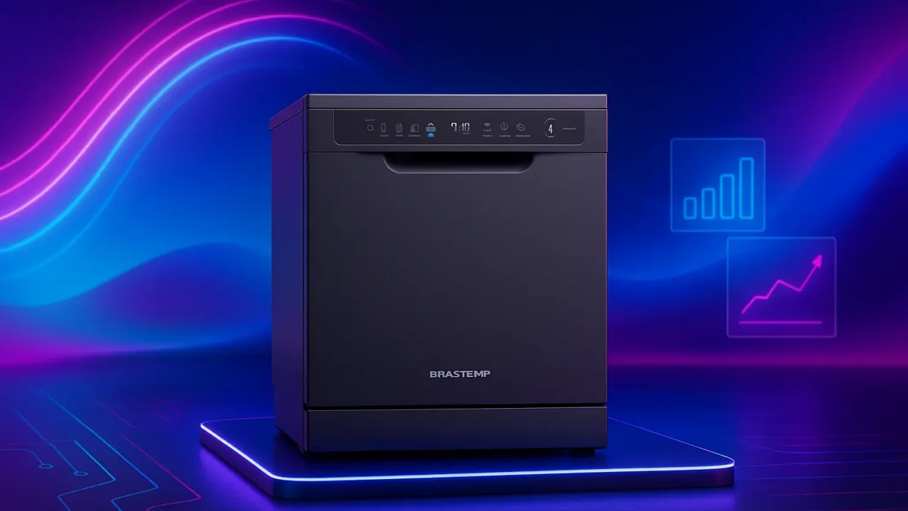 6 lava louças Ative Brastemp 8 serviços com garantia estendida e suporte VIP
