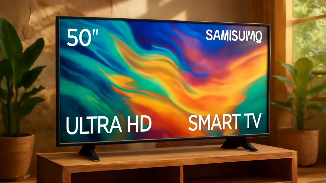 6 Smart TVs Samsung 50" Ultra HD com Melhor Avaliação dos Usuários