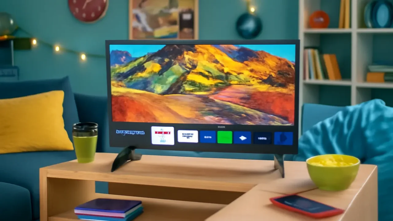 6 Smart TVs 32" Samsung com design premium por preço justo