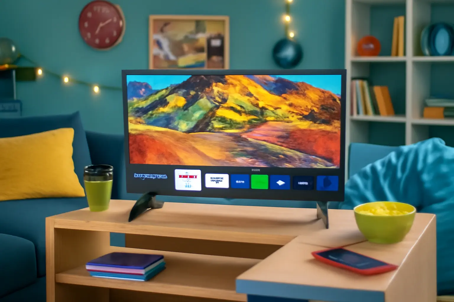 6 Smart TVs 32" Samsung com design premium por preço justo