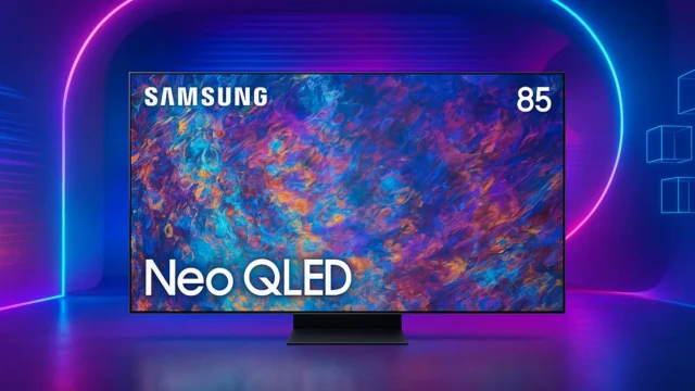 Samsung smart TV 85 polegadas NEO QLED 4k 85qn85c bom e barato que valem a pena
