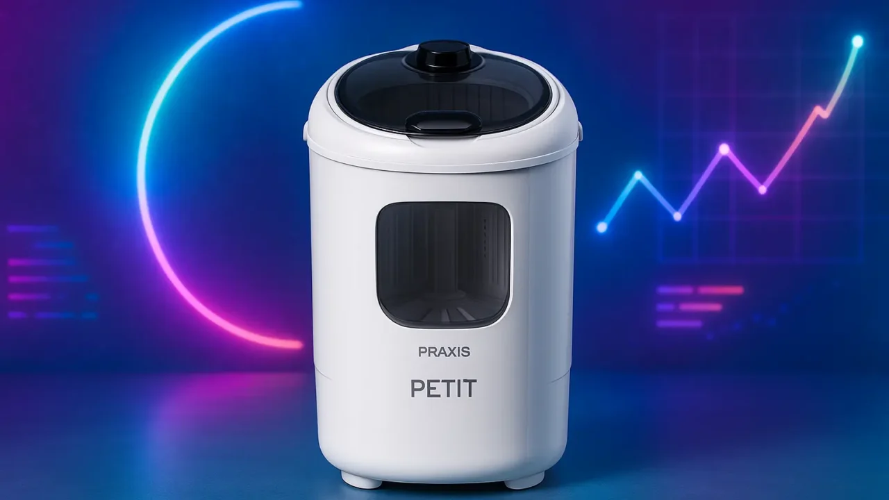 Melhor MINI LAVADORA DE ROUPAS PRAXIS PETIT com eficiência compacta