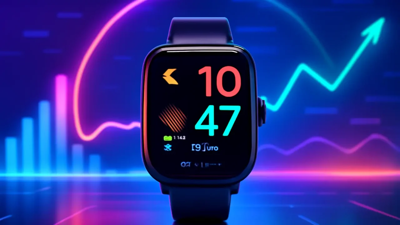 Amazfit Bip 5 até R$640 com avaliações ★4,6