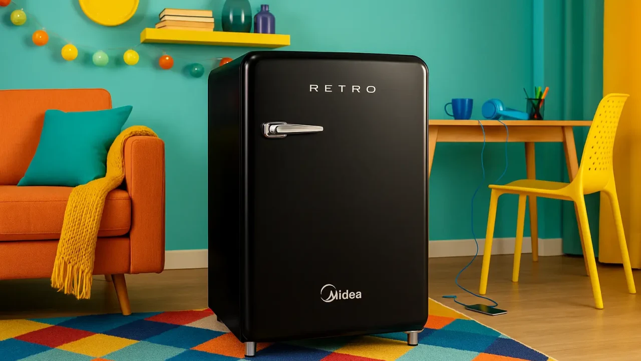 Autonomia top: 3 frigobares retrô com carregamento rápido