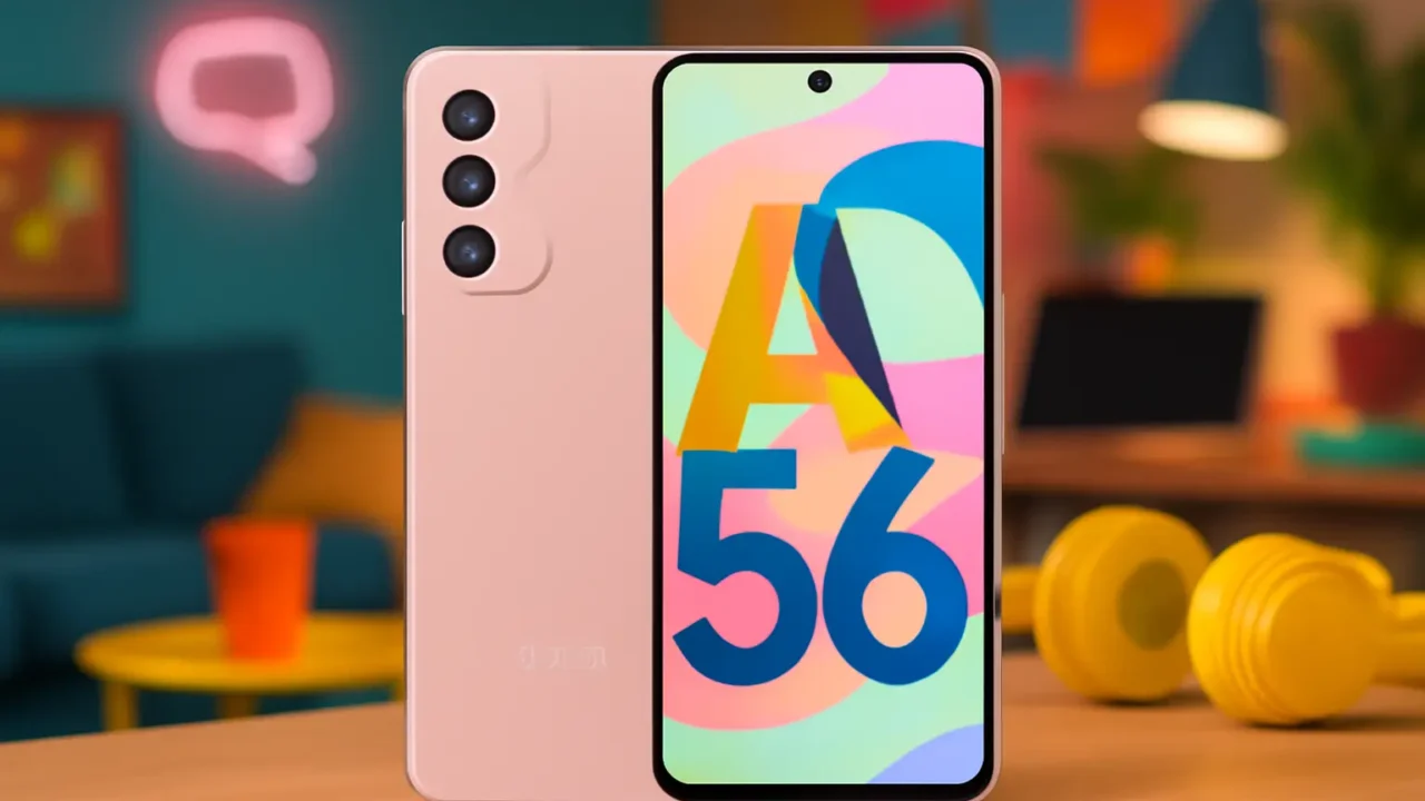 Smartphone Samsung Galaxy A56 5G 256GB destaque em 11/25/2025 19:08:22: 3 modelos de alto desempenho para qualquer bolso