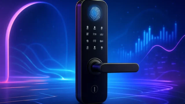 Melhor negócio: 3 Fechaduras Inteligentes Biométricas em oferta