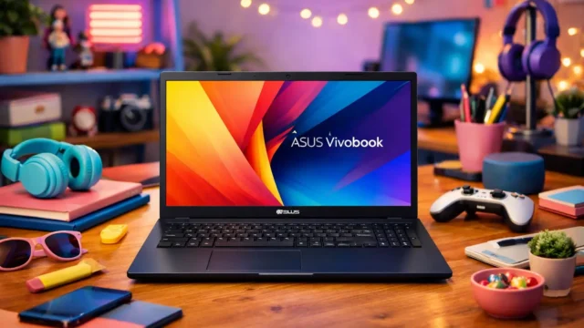 3 ASUS Vivobook GO 15 prontos para viagem com bateria duradoura