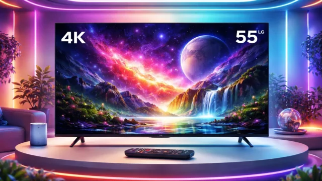 Smart TV 4K 55" LG UHD 55UA85 barata e confiável para todos os bolsos