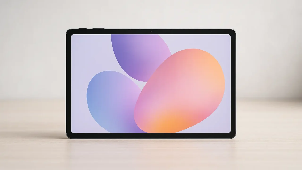 Som imersivo: 3 Galaxy Tab S10 Lite com áudio de qualidade